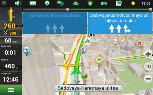‘Rusya, Ukrayna, Beyaz Rusya, Kazakistan’ Haritalı Navitel Navigator