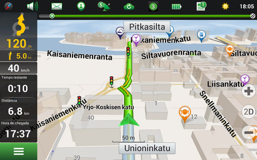 Navitel Navigator. Dinamarca, Finlândia, Islândia, Noruega, Suécia