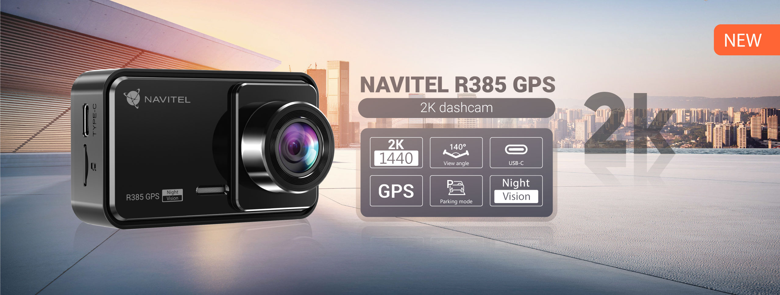 New NAVITEL R385 GPS is now in stock!