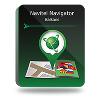 Navitel Navigator. Albania, Bosnia and Herzegovina, Croatia, North Macedonia, Montenegro, Serbia, Slovenia