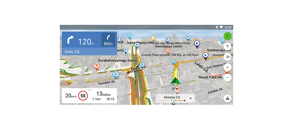 Türkiye haritalı Navitel Navigatör