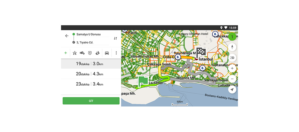 Türkiye haritalı Navitel Navigatör