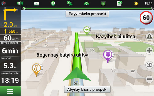 Navitel Navigator. Kazakhstan